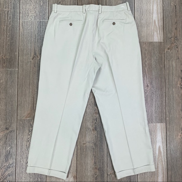 SOLD Tommy Bahama St. Thomas Pleated Silk Pants - Picture 5 of 8